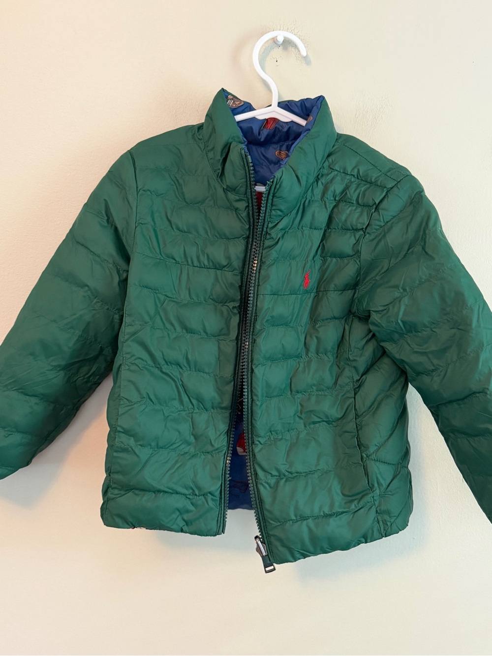 Polo Ralph Lauren Football Reversible P-Layer Thermoplume Jacket - Picture 4 of 4